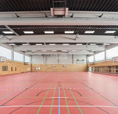 Forbo Marmoleum Sport 83287 red фото 3 | FLOORDEALER